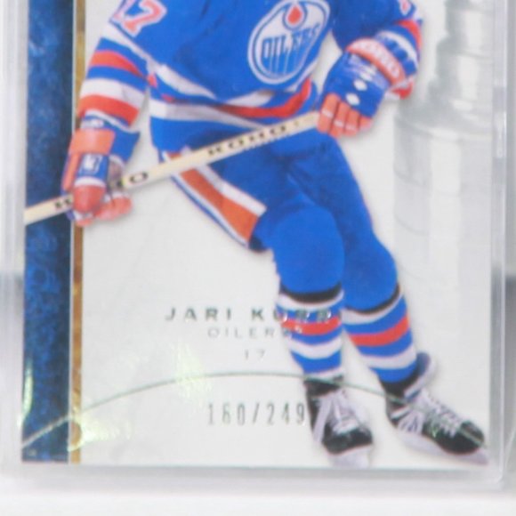 Jari Kurri Upper Deck THE CUP HOCKEY 2008/09 Card #4 - 2 160/249 Edmonton Oilers - Picture 4 of 4